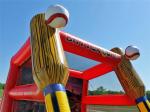 Outdoor Inflatable Baseball Batting Cage Batter Up Inflatable Baseball Target