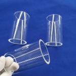 High Temperature Resistance 1100 Degrees Custom Quartz Glass Tube