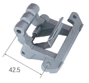 China Industrial Stenter Machine Spare Parts Stenter Chain Aluminium Material Pin Holder wholesale