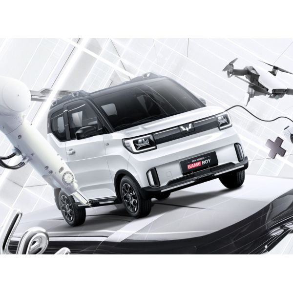 Compact EV Car Mini Wuling Hongguang 3 Doors 4 Seater