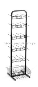 China Exhibition Flooring Display Stands / Metal Wire Grid Display Racks wholesale