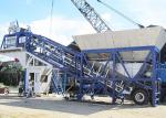 Industrial Belt Type Mobile Concrete Plant Ready Mix Small Portable Cement Plant