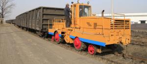 China Railway Station Section Railroad Car Mover Height 3350mm 10500/2900 Mm wholesale