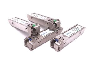 China Tx1310nm Rx1550nm Sfp Ethernet Transceiver Bidi Sfp 20km For Ethernet Ftth wholesale