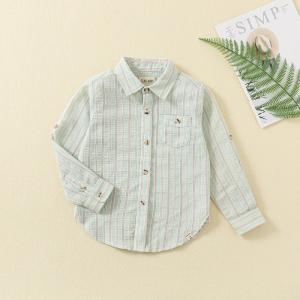 China gentleman jack clothing dress shirt fine cotton school full sleeves toddler kids simple shirts for boy wholesale