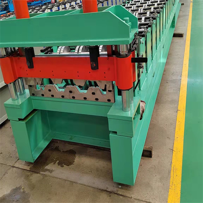 0.8mm-1.5mm Floor Decking Roll Forming Machine galvanized High Speed