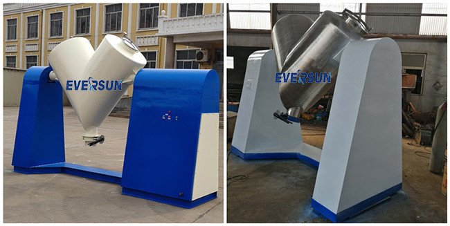 Small Stainless Steel V Shape Laboratory Mixing Equipment 1 - 50L V-Shaped Lab Mixer