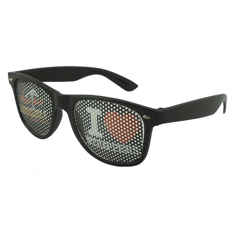 Colorful Print Pinhole Sticker Glasses Sunglasses Logo Customized