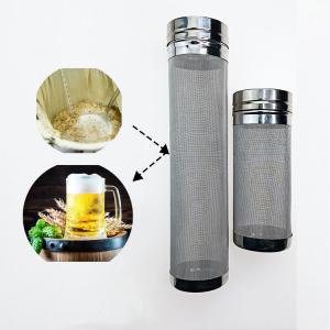 China Household Beer Brewing Dry Hopper Filter Cartridge, Stainless Steel Hops Filter, Reusable, Supports Customized Sizes wholesale