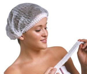 China Medical Polypropylene Bouffant Cap Disposable Hairnet Non Woven 18&quot; 19&quot; 21&quot; Size wholesale