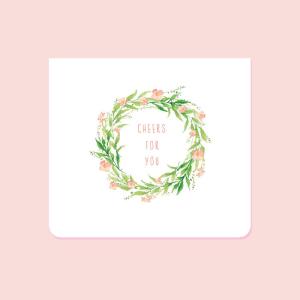 China Thank You Insert Rigid Cardboard 600GSM Recycled Paper Cards wholesale