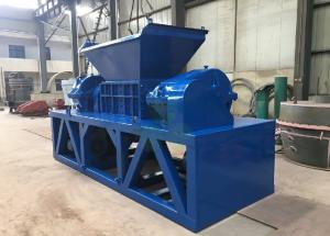 China Multipurpose Four Shaft Shredder Waste Plastic Recycling Machine 24pcs Blades wholesale