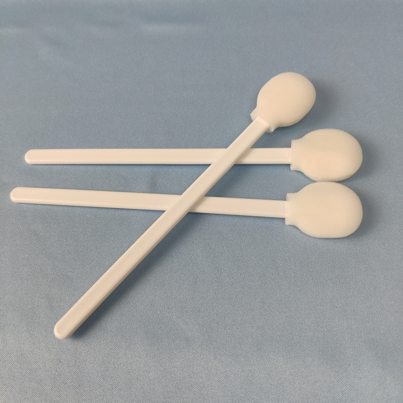 50Pcs Ink Absorbency Round Printhead Dry Foam Cleaning Swabs 5 Inch