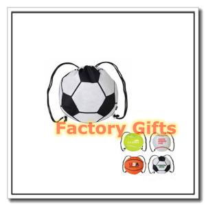China Gym Nylon Football Shape Promotional Drawstring Bags Modern Design wholesale