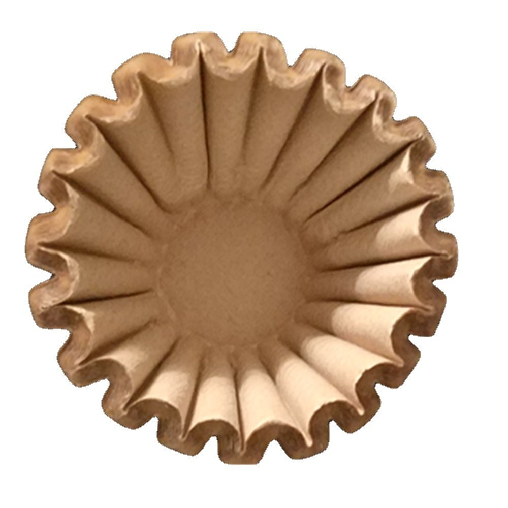 50 Pcs Basket Coffee Filter bleached Disposable Paper Basket For Coffee Maker