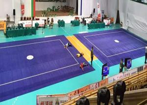 China IWUF Competition Taolu Carpet Gymnastics Training Mats For Wushu Training wholesale