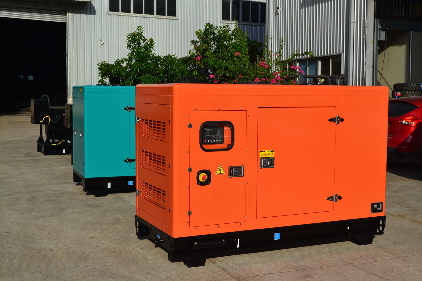 22kw Low Noise Diesel Backup Generator 1500rpm 45A 400 Kva Dg Set