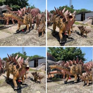 China Waterproofing Outdoor Life Size Realistic Animatronic Dinosaur For Trampoline Park wholesale
