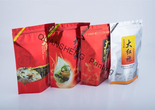 Food Grade PE Liner Flexible Packaging Stand Up Pouch Bags For Solid / Liquid