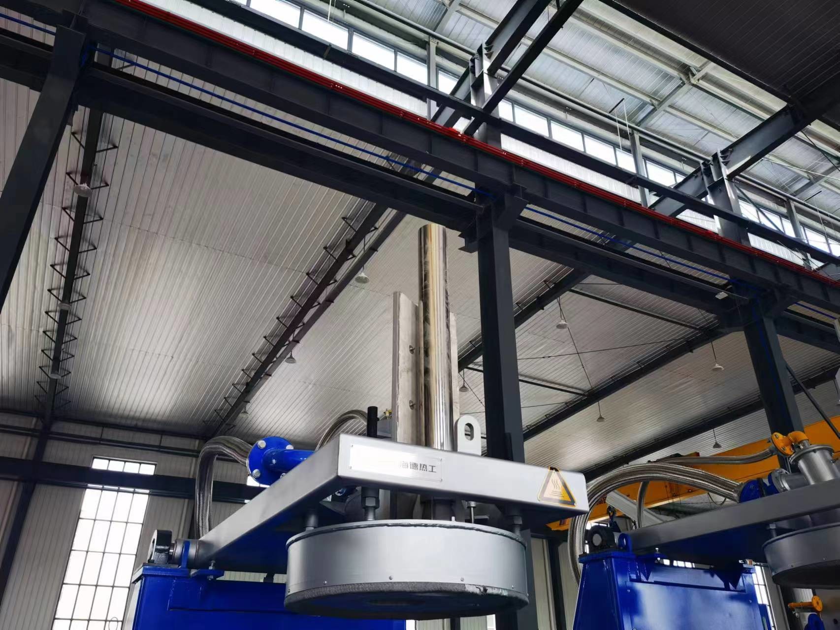 Automatic Temperature Control Ladle Preheater For Transfer Ladles 50Hz Frequency Manual