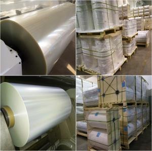 China Soft Hardness 3mic Metallized PET Film For Food Packaging wholesale