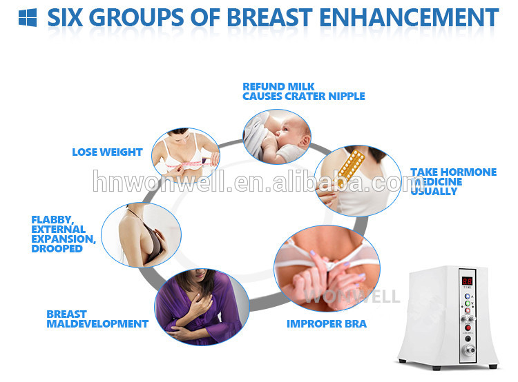 Vacuum cupping therapy breast enlargement enlarge massager