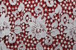 Apparel Accessories Chemical Lace Fabric Water Soluble Embroidery lace fabric in