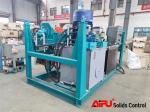 Conical Drum Shape Drilling Mud Decanter Centrifuge Fixed VFD