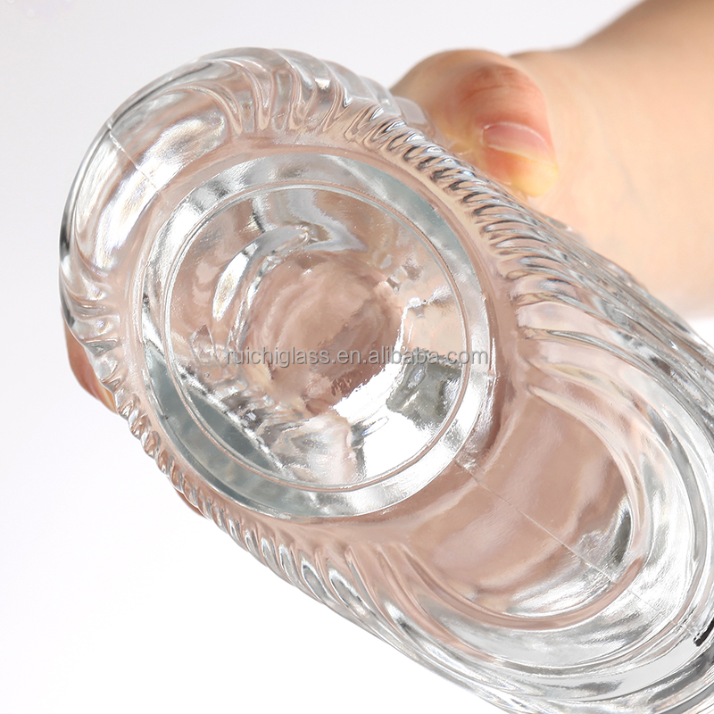 Super Flint Glass 500ml Mini Vodka Bottle Top Choice for Gin Vodka Liquor Gift Set