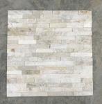 1.5cm Thick Non Antacid White Quartzite Stone Veneer