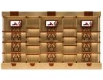 Wall Mount Shoe Display Shelves Footwear Display Stands Easy Assemble