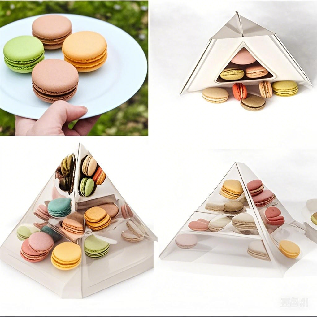 Supply Macaron 9 packaging Macaron trays Macaron paper boxes Macaron plastic trays Macaron gift boxes Macaron cartons