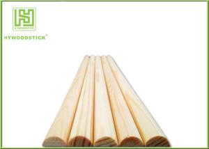 China Long Wooden Dowel Sticks Iin Bulk , Food Grade Wooden Barbecue Sticks wholesale