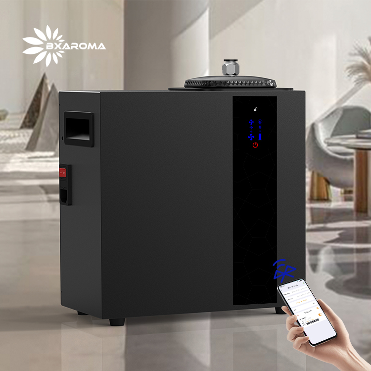 Industrial-Grade Essential Oil Diffuser with Silent Operation - Wall-Mounted Commercial Aroma Machine for Lobbies/Gyms