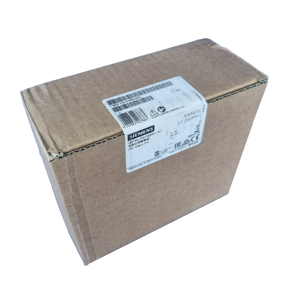 SIEMENS PLC SIMATIC S7-1500CPU 1516PRO-2 PN* 6ES7516-2PN00-0AB0 CENTRAL PROCESSING UNIT WITH