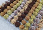 60 Pcs/Min cherry pistachio goat cheese ball making machine