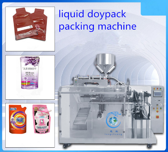 BBQ Sauce Doypack Packaging Machine Auto Ketchup Pouch Premade Bag Packaging Machine