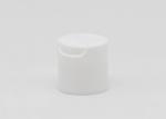 Shampoo Bottle Plastic Dispensing Caps , 18mm Press Disc Top Cap