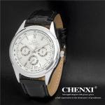 2015 Fashion Jewelry Quartz Watches Men Black White China Supplier Top Quality