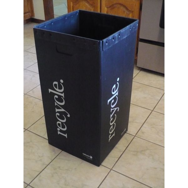 PP Coroplast Recycle Bin Eco Friendly Resistant Durable