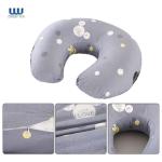 C Shape Motherhood Maternity Pregnancy Pillow Customized Color 100% Cotton