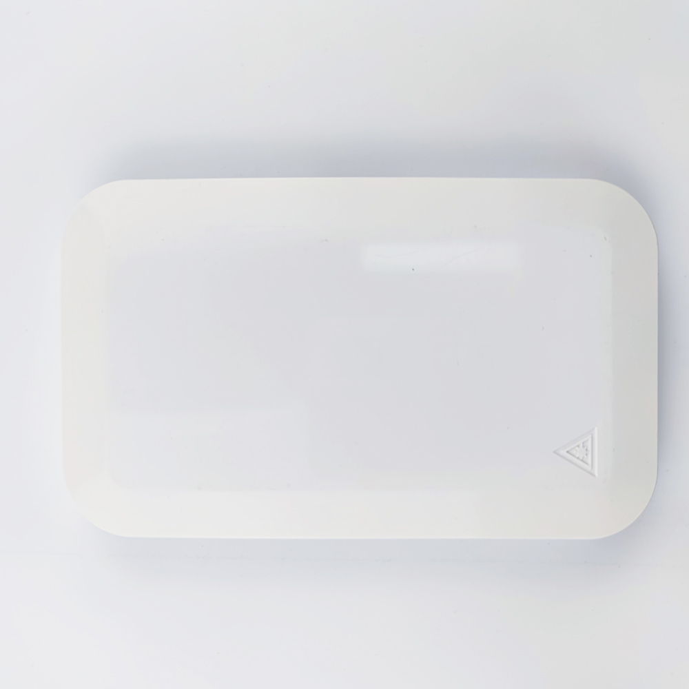 148x88x15 Fiber Optic Faceplate Socket Panel for Indoor FTTH Network Plastic Material