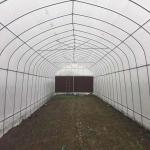 Vegetable Single Span Greenhouse Polycarbonate Sheet Covering