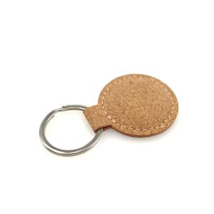 China Round Leather Key Chains wholesale