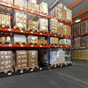 China Library 4000Kg Panel Metal Storage Shelves wholesale