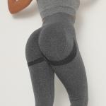 SEAMLESS YOGA PANTS HIP BREATHABLE YOGA CLOTHES TIGHT HEIGHT WAIST SPORTS
