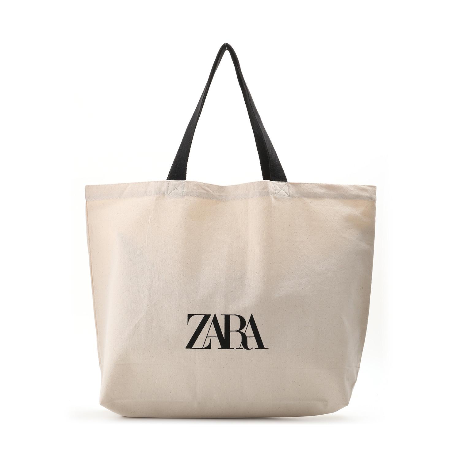 Full Color Purple Handle Printed 12oz Canva Tote Bag