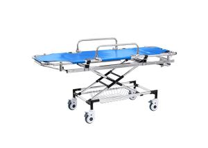 China EMS Lightweight Wheeled Ambulance Collapsible Stretcher Durable wholesale