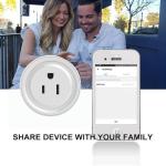 Tuya 10A Wifi Smart Plug Socket