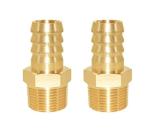 1" Barb X 1" Male Brass Hose Fitting